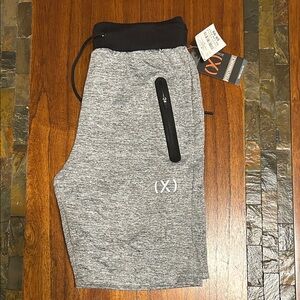 2xist Heather Gray Men's Athletic Shorts